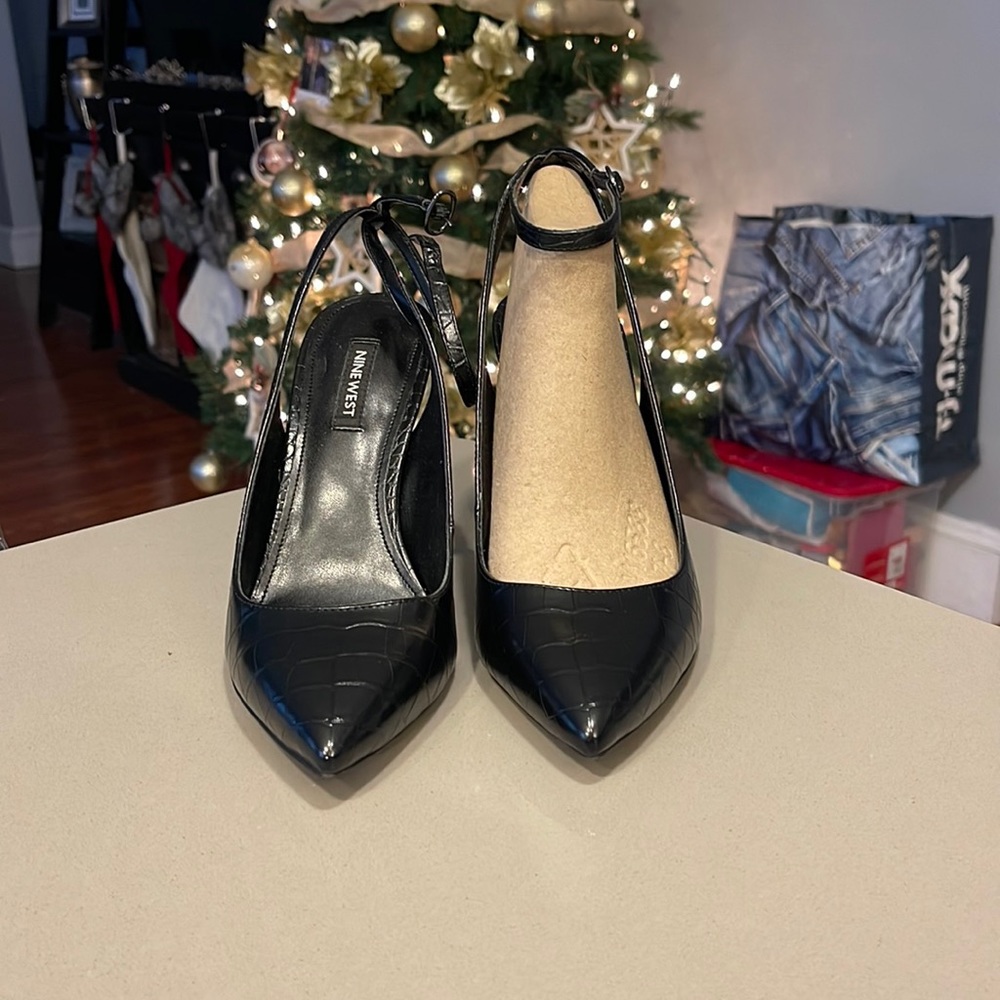 Nine west Ankle strap Dress Pumps
